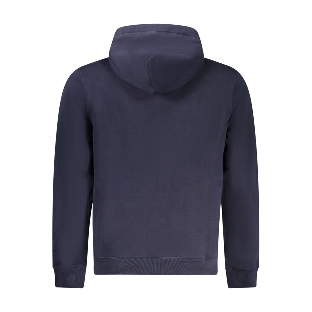 Napapijri Blue Cotton Sweater Napapijri Dark Slate Gray
