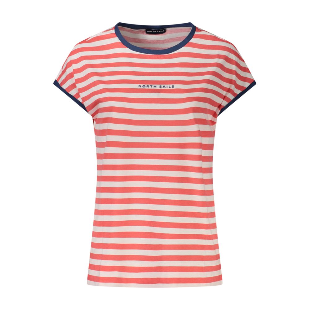 North Sails Red Cotton Tops & T-Shirt North Sails Light Coral