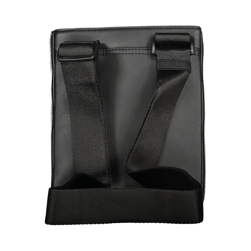 Tommy Hilfiger Black Polyethylene Men Shoulder Bag Tommy Hilfiger Dark Slate Gray