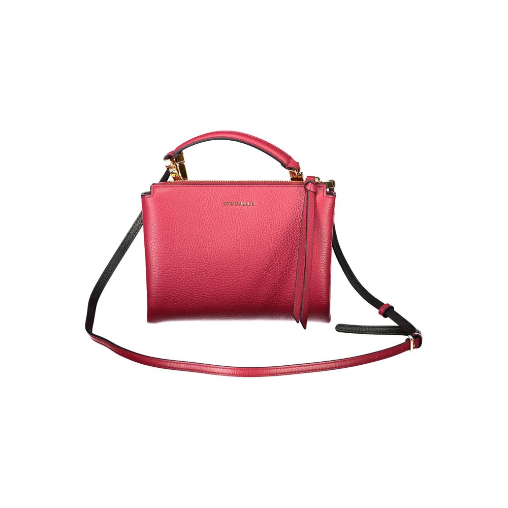 Coccinelle Red Leather Women Handbag Coccinelle Maroon