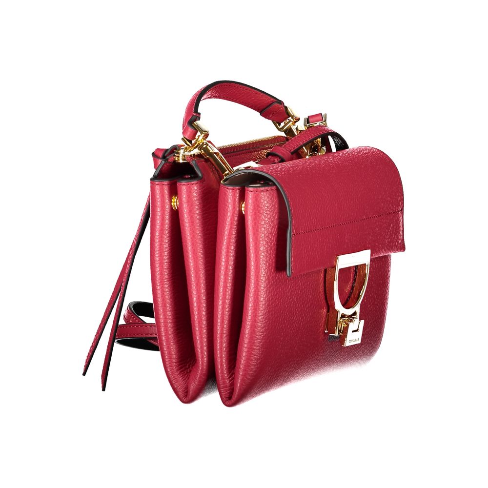 Coccinelle Red Leather Women Handbag Coccinelle Maroon