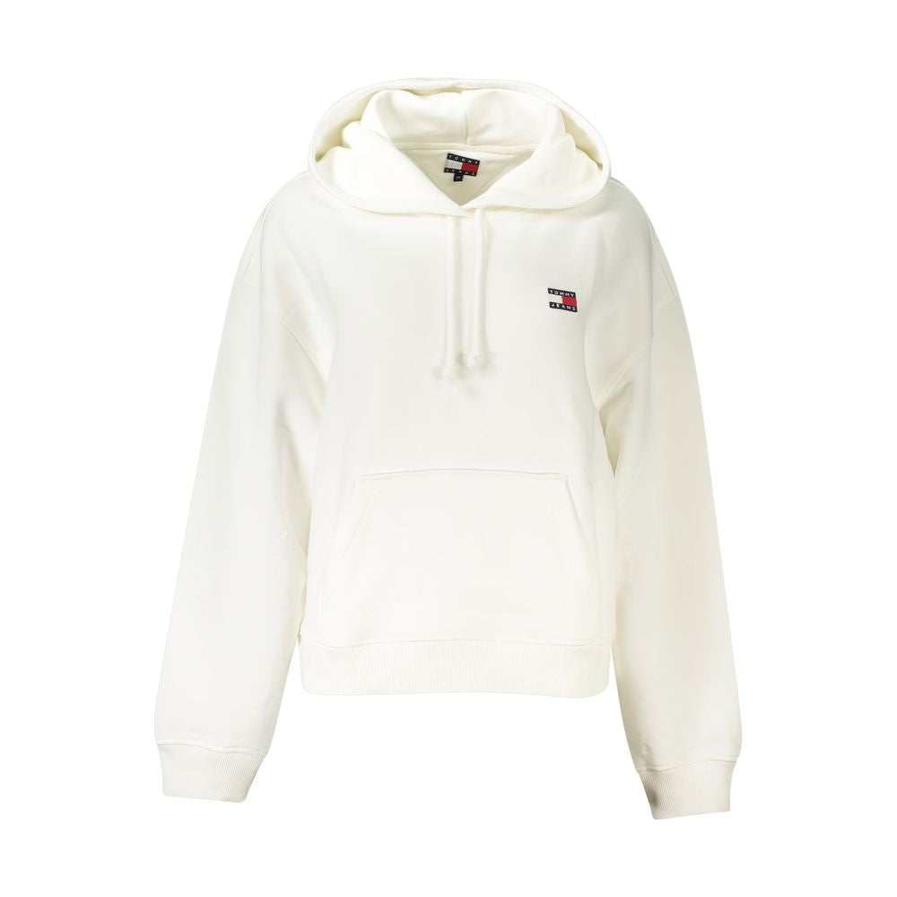 Tommy Hilfiger White Cotton Women Sweater Tommy Hilfiger Beige