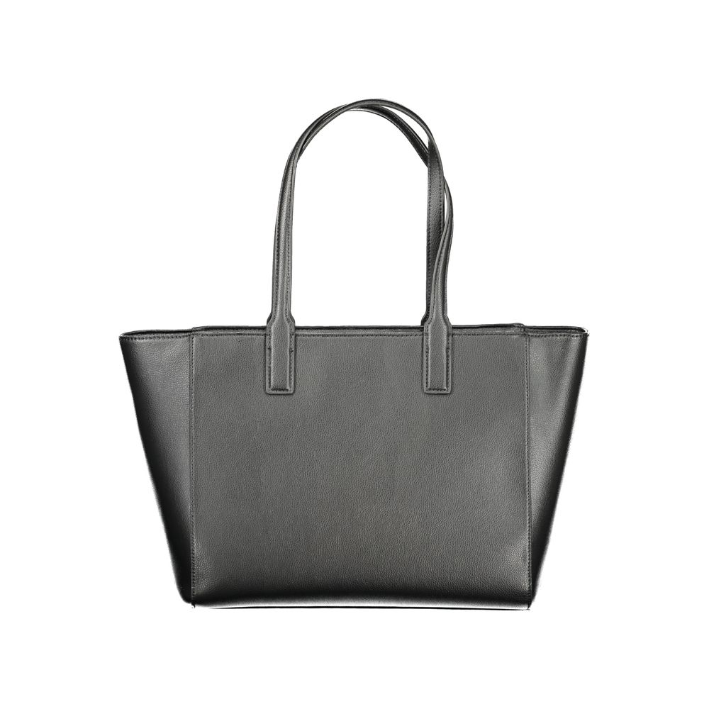 Tommy Hilfiger Black Recycled Polyester Women Handbag