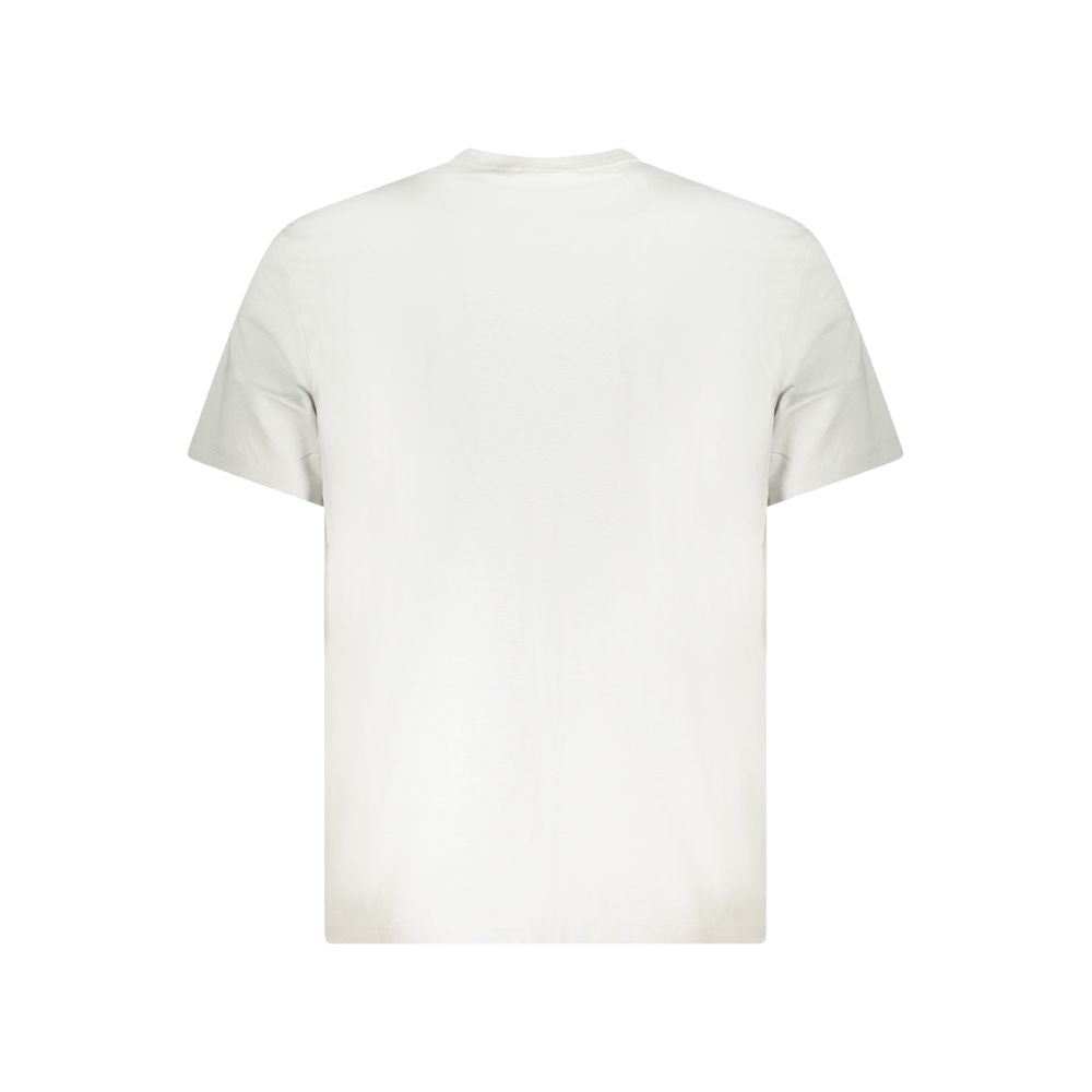 Calvin Klein Gray Cotton Men T-Shirt