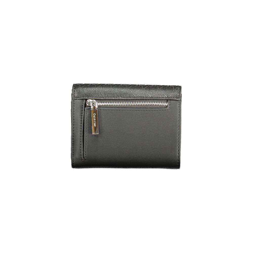 Calvin Klein Black Polyester Women Wallet CA-36319