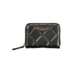 Mario Valentino Black Polyethylene Wallet VA-29943