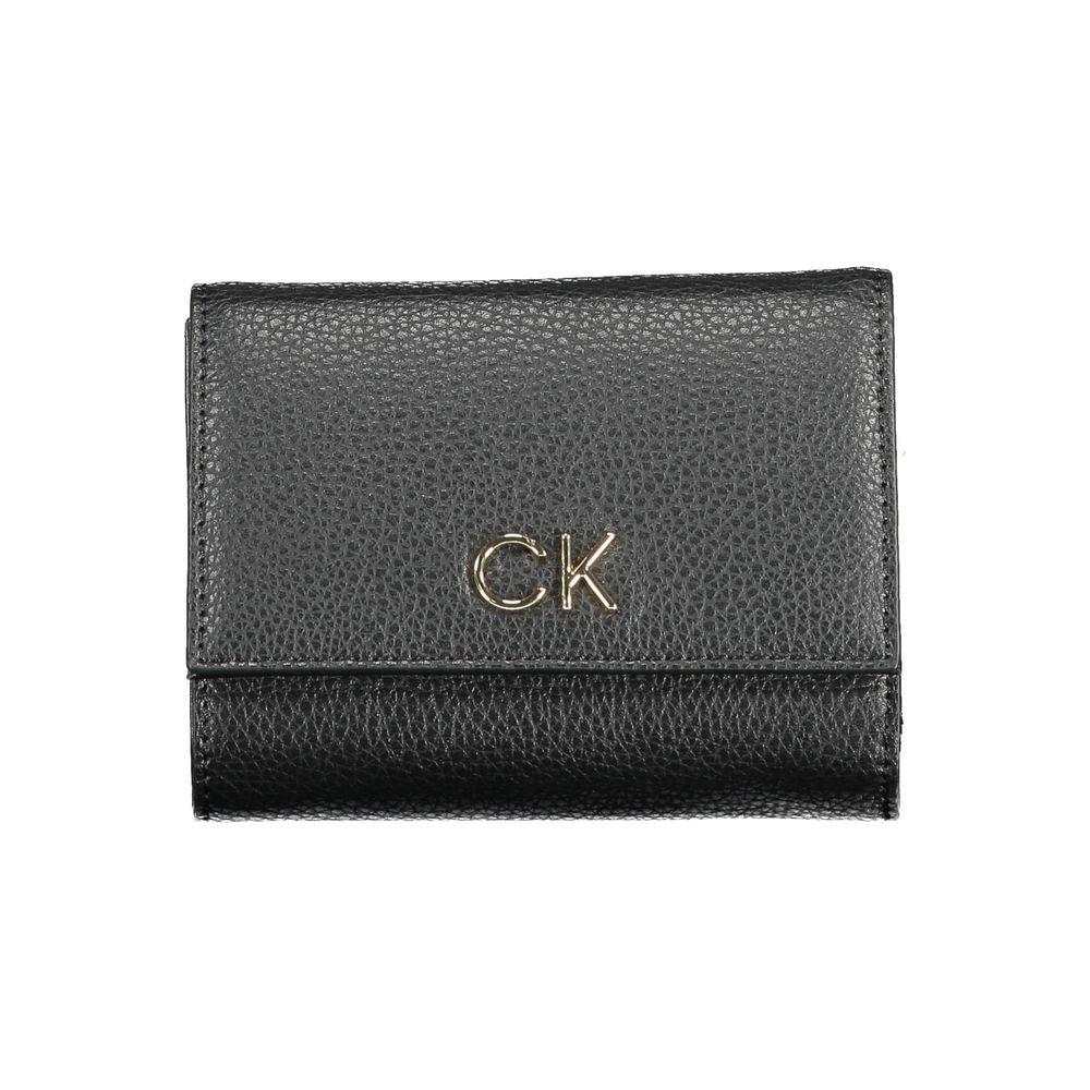 Calvin Klein Black Polyethylene Women Wallet CA-37629