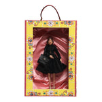 Dolce & Gabbana Black Dress Ceramic Porcelain Fashion Leather Sicily Dolls SMY11087