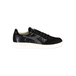 Diadora Black Leather Women Sneaker DI-771-EU38.5/US8.5