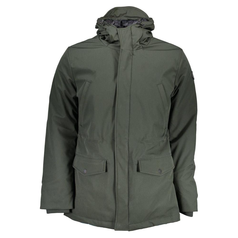U.S. POLO ASSN. Green Polyester Men Jacket