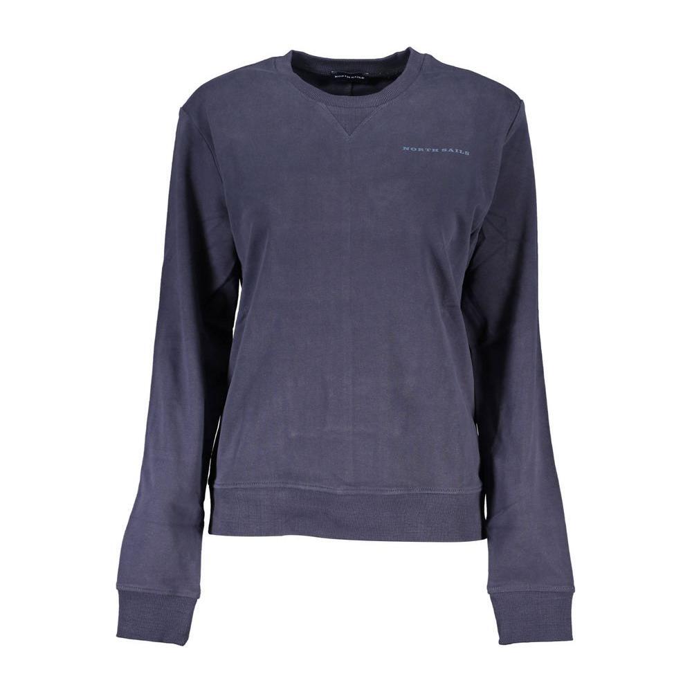 North Sails Blue Cotton Women Sweater