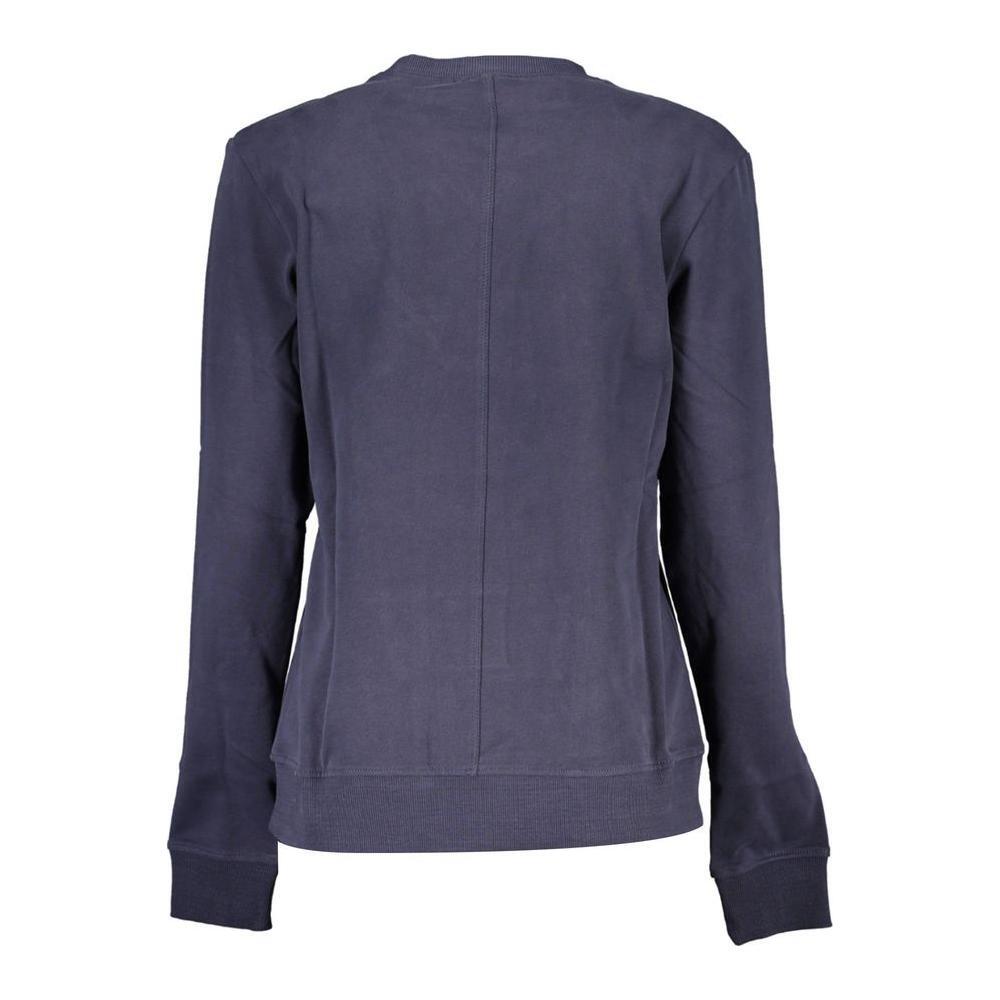 North Sails Blue Cotton Women Sweater