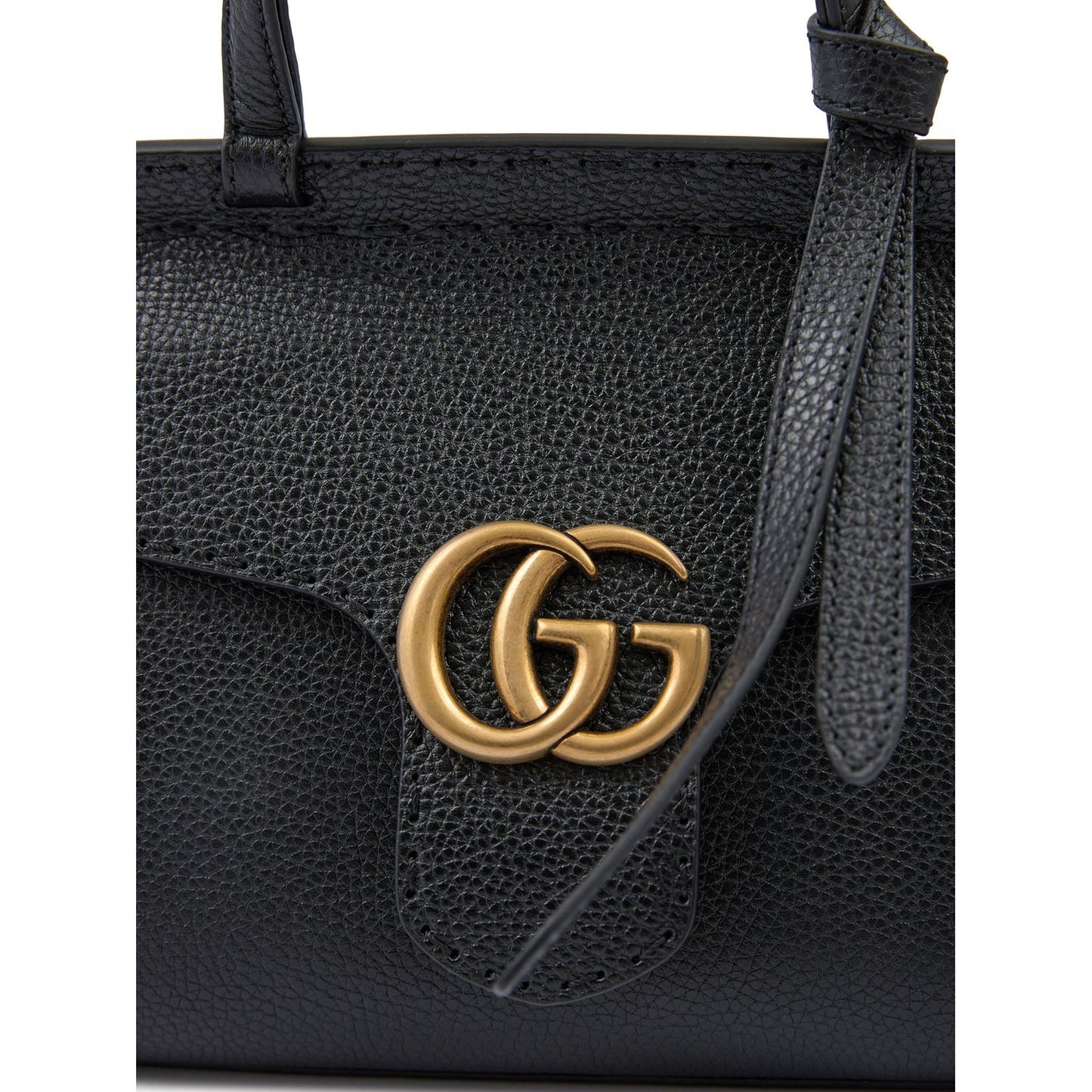 Gucci Black Leather GG Marmont Handbag 779796A7MOT1000