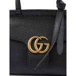 Gucci Black Leather GG Marmont Handbag 779796A7MOT1000