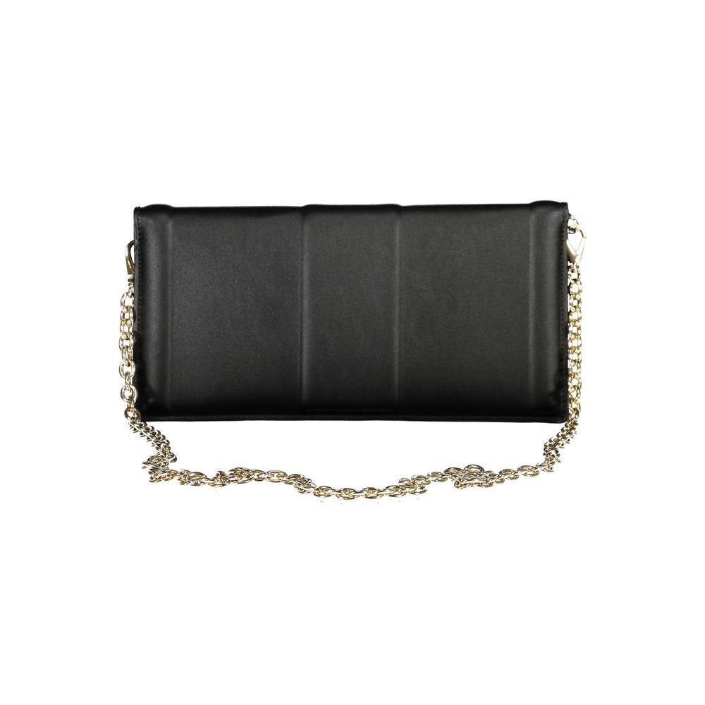 Mario Valentino Black Polyethylene Women Handbag VA-34731