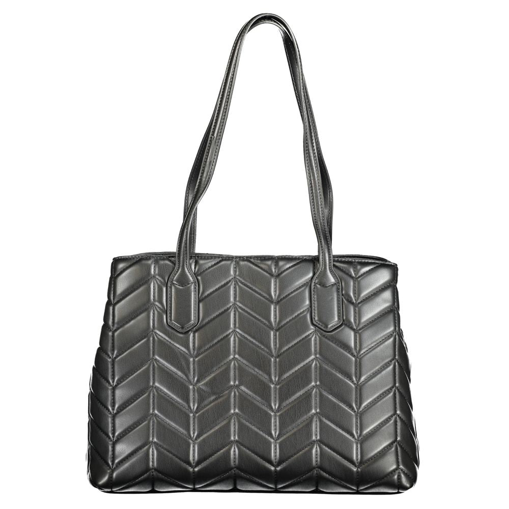Mario Valentino Black Polyethylene Women Handbag VA-36141