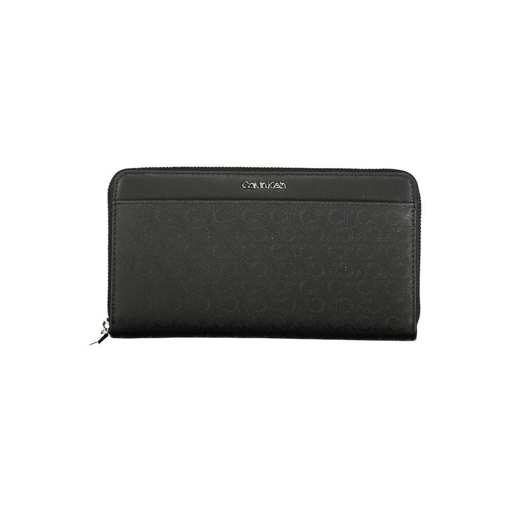 Calvin Klein Black Polyester Women Wallet CA-36305