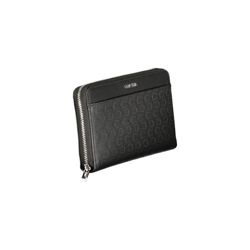 Calvin Klein Black Polyester Women Wallet CA-36305