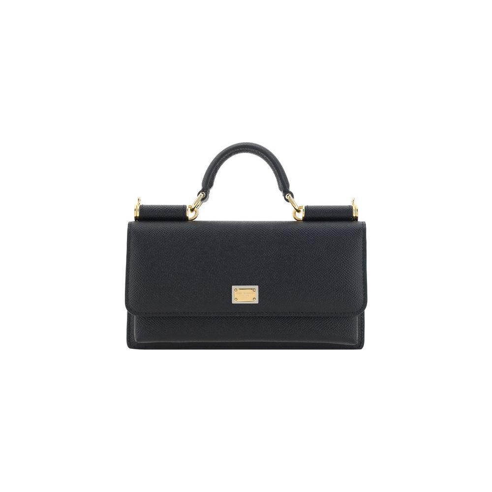Dolce & Gabbana Micro Sicily Shoulder Bag 1728,72470364320,Bags,Black,Dolce & Gabbana,New with tags,Shoulder Bags - Women - Bags,Women,Women - Bags Dolce & Gabbana DOBI3280A100180999BB