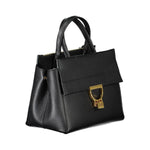 Coccinelle Black Leather Women Handbag CO-18541