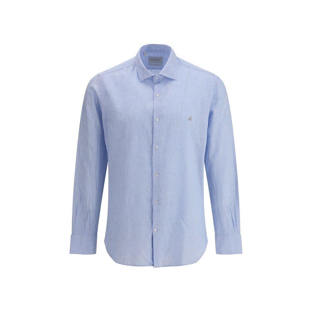 Brooksfield Cotton and linen Shirt BR-202CS129V0032-40