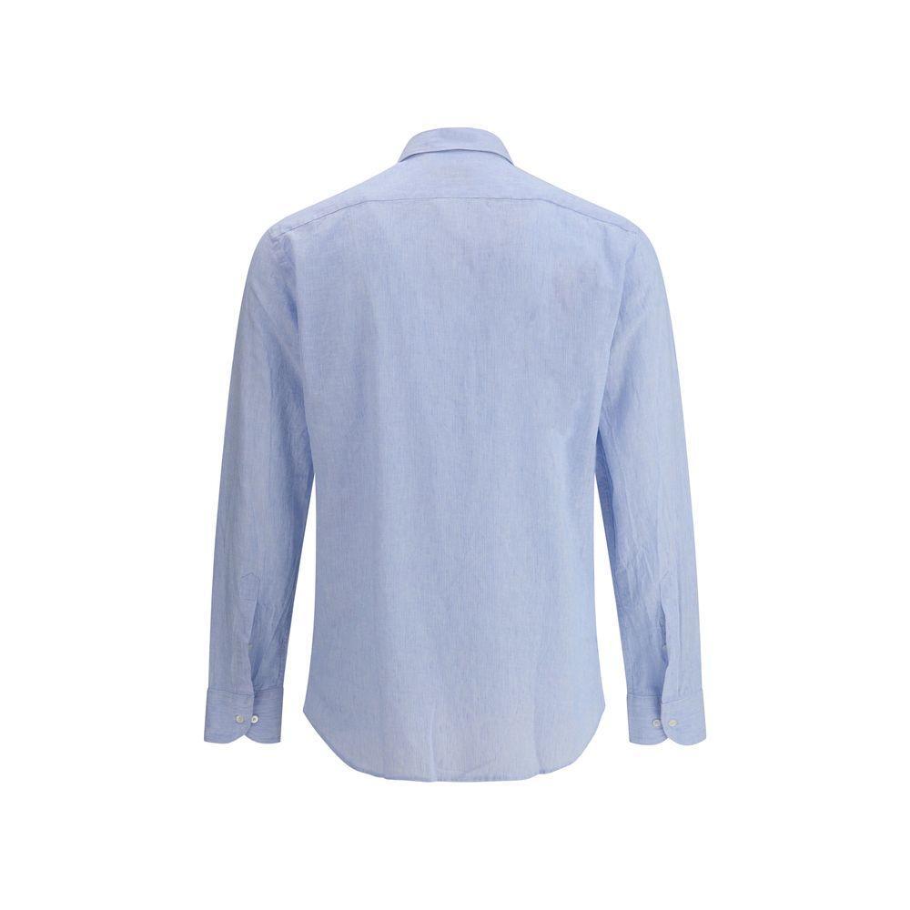 Brooksfield Cotton and linen Shirt BR-202CS129V0032-40