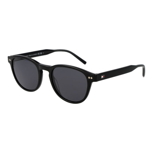 Tommy Hilfiger Black Men Sunglass