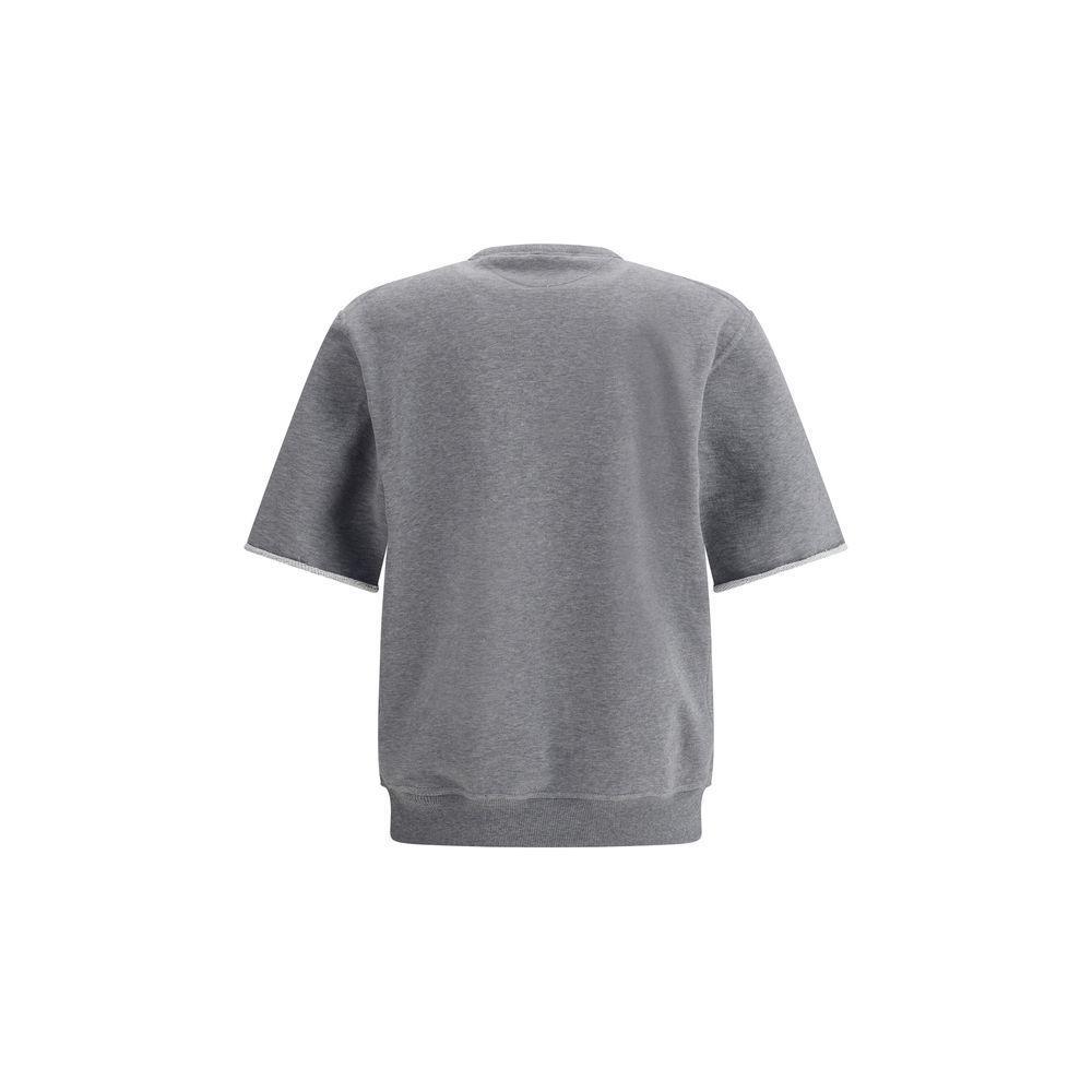 Brunello Cucinelli Short-sleeve Sweatshirt BR-MN05N3378GC192-S