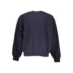 Tommy Hilfiger Chic Blue Crew Neck Sweater with Logo Detail