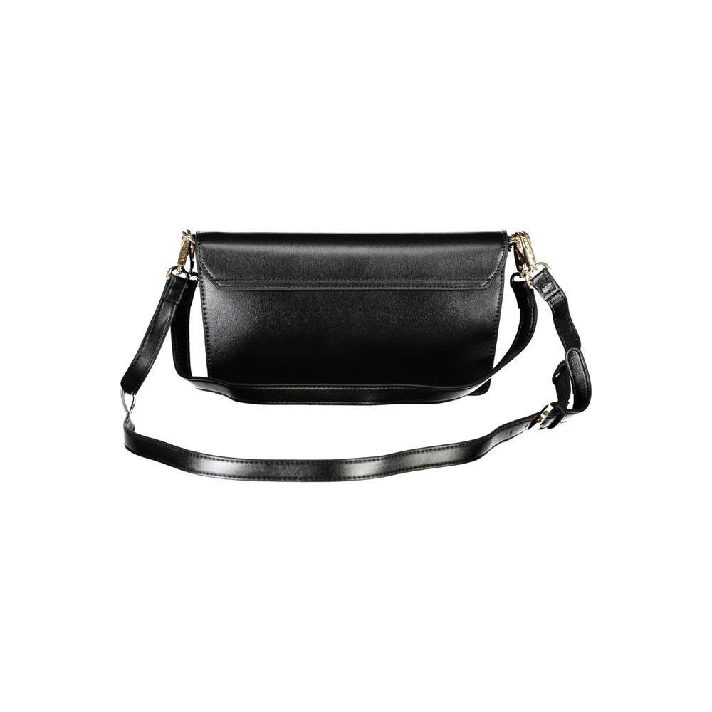 Mario Valentino Black Polyethylene Women Handbag VA-34716