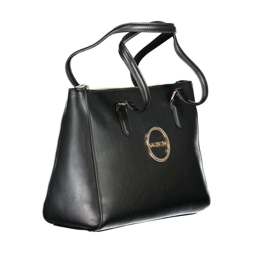 Mario Valentino Black Polyethylene Women Handbag VA-34729