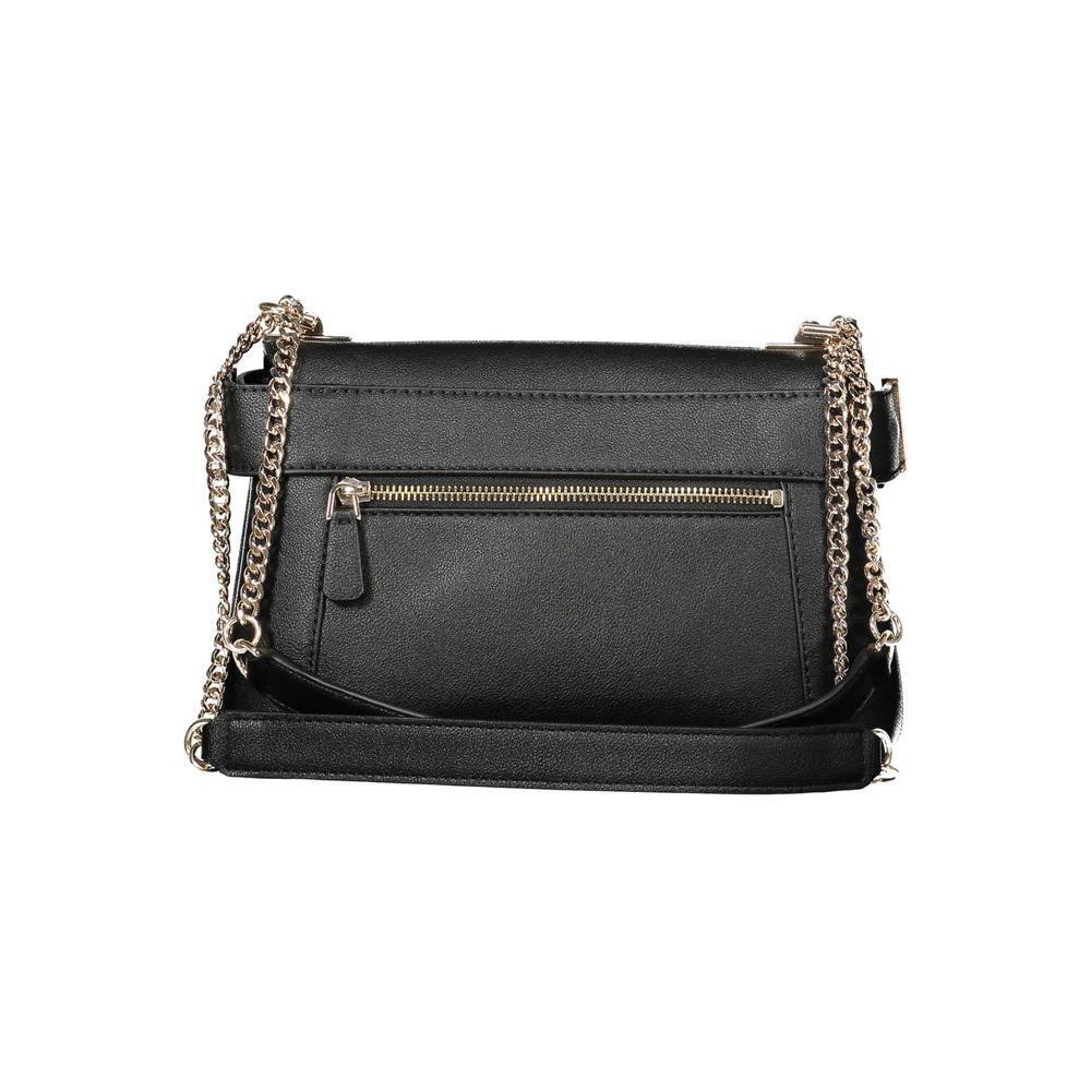Guess Jeans Black Polyethylene Women Handbag GU-34837