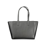 Tommy Hilfiger Black Recycled Polyester Women Handbag TO-36364