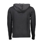 U.S. POLO ASSN. Black Cotton Mens Cardigan