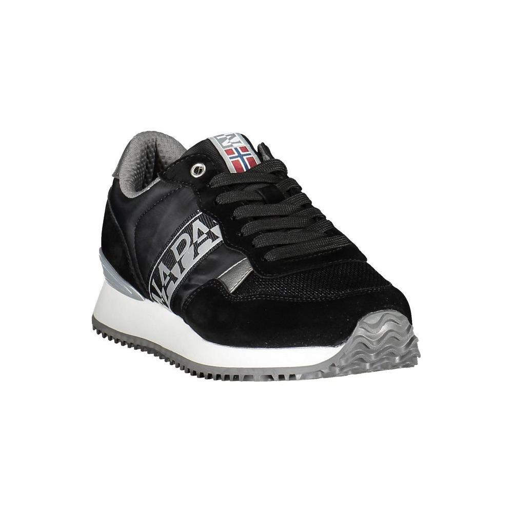 Napapijri Black Polyester Women Sneaker