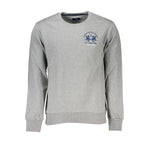 La Martina Brown Cotton Men Sweater