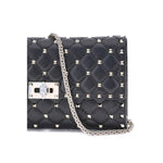 Valentino Garavani Rockstud Spike Shoulder Bag VA7W2B0137NAP0NOBB