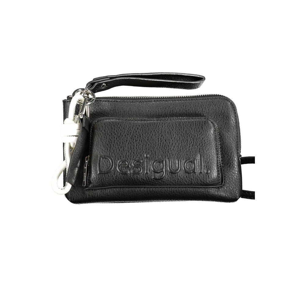 Desigual Black Polyethylene Handbag DE-28931