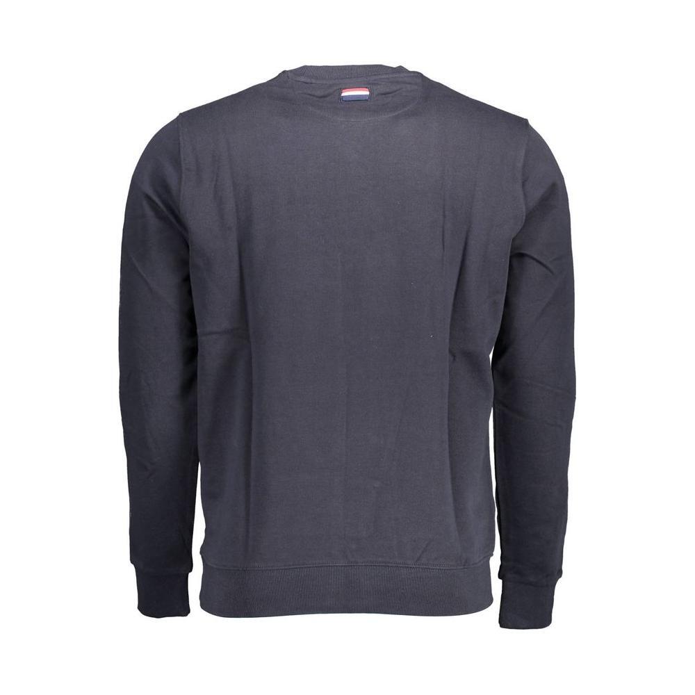U.S. POLO ASSN. Blue Cotton Men Sweater
