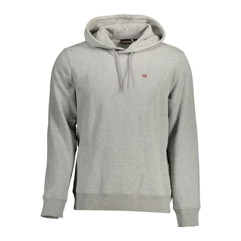 Napapijri Brown Cotton Men Sweater