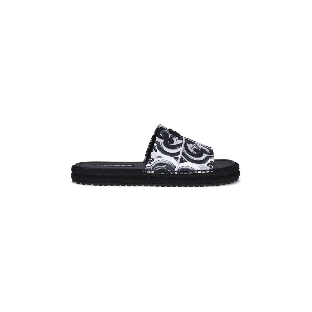Dolce & Gabbana Cotton Sandals DO-A80544AJ235IU3TN-EU40/US7