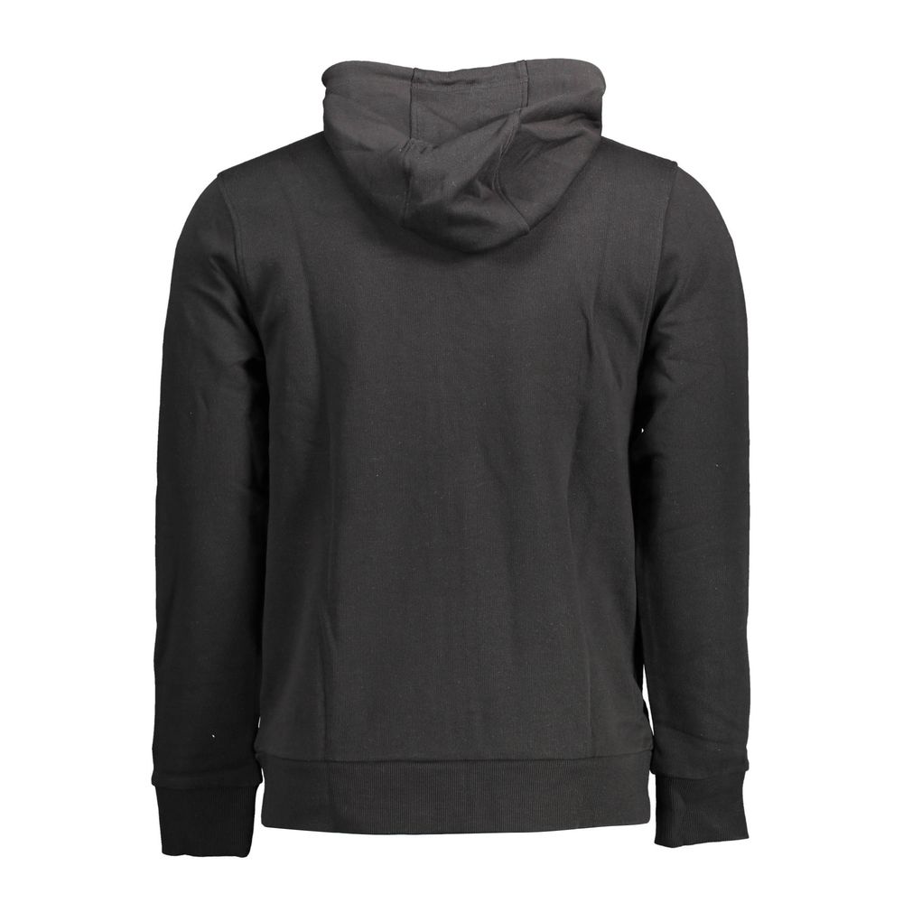 Cavalli Class Black Cotton Men Sweater CA-37027-M