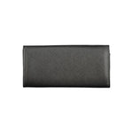 Mario Valentino Black Polyethylene Wallet VA-36191