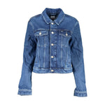 Tommy Hilfiger Blue Cotton Women Jacket