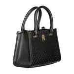 Tommy Hilfiger Black Polyethylene Women Handbag TO-36348