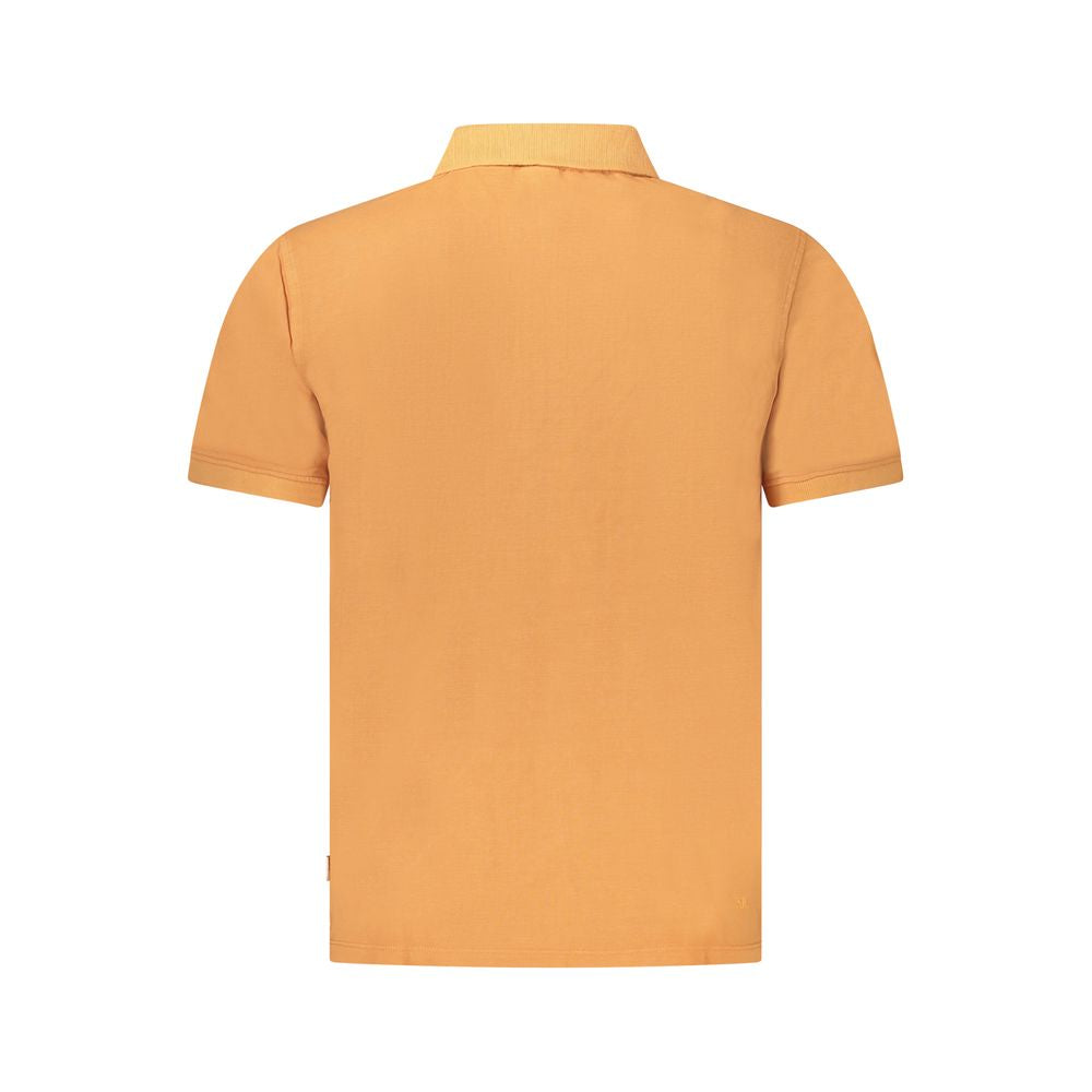 Pepe Jeans Orange Cotton Polo Shirt
