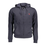 U.S. POLO ASSN. Blue Cotton Men Sweater