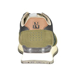 Napapijri Green Polyester Men Sneaker NA-37429-EU40/US7