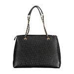 Mario Valentino Black Polyethylene Women Handbag VA-37346