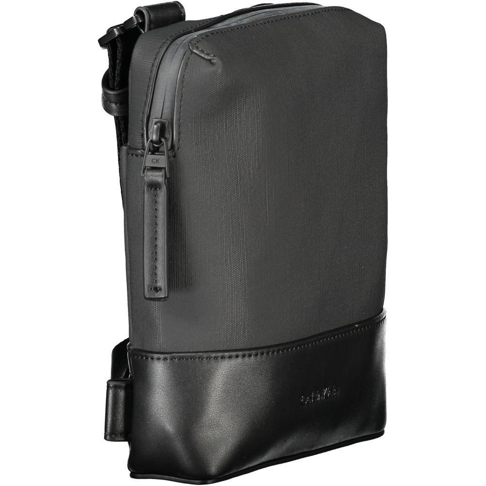 Calvin Klein Black Polyester Men Shoulder Bag CA-33637